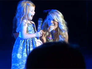 Carrie Underwood Invita a una niña al escenario – ¡y hace sus sueños realidad!