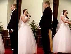 Novia Sorprende A Su Novio En El Altar De La Mejor Manera!!!